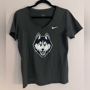 UConn Nike Dri-Fit V-Neck